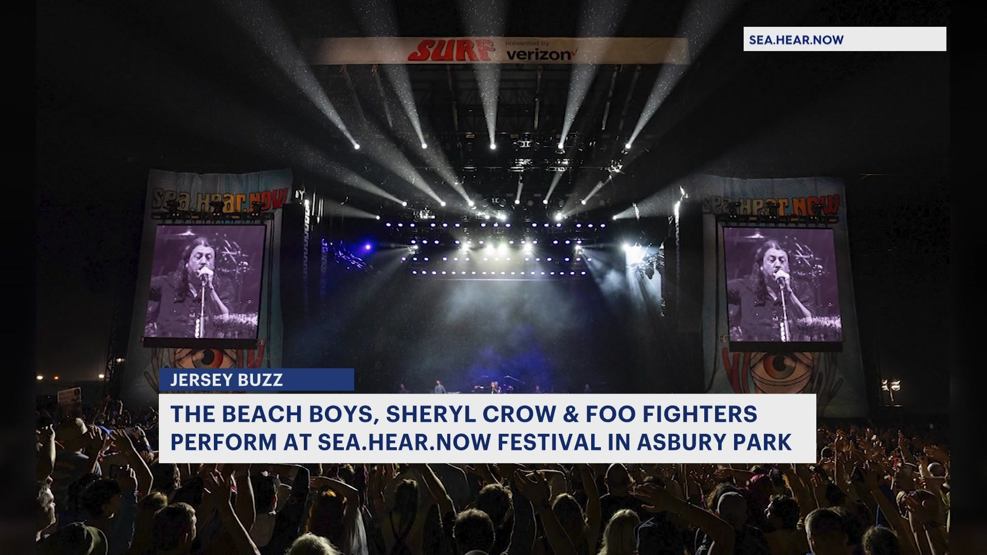 Jersey Buzz The Beach Boys, Sheryl Crow and Foo Fighters perform at