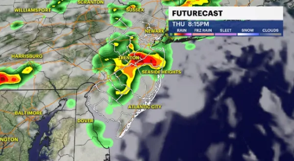 HOLIDAY FORECAST: Warm temps with chance for evening storms for Fourth of July in New Jersey