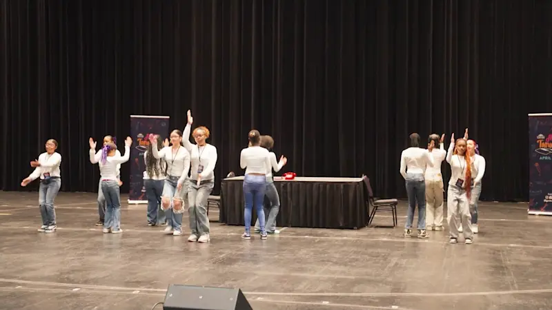 Story image: Radio City Music Hall holds Garden of Dreams Talent Show rehearsals