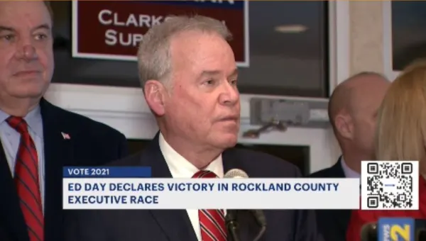 Ed Day declares victory in reelection bid for Rockland County executive