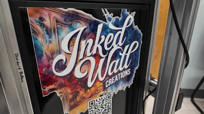 Story image: Made on Long Island: Inked Wall Creations in North Babylon