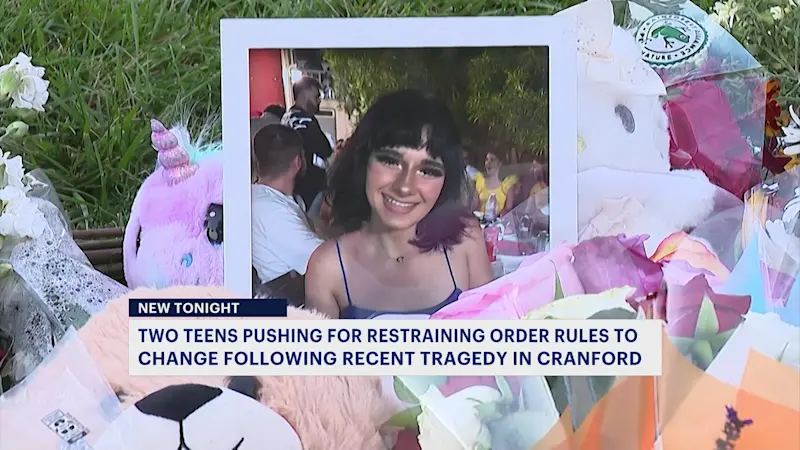 Story image: Two siblings start petition to lower age for restraining orders after Cranford deaths