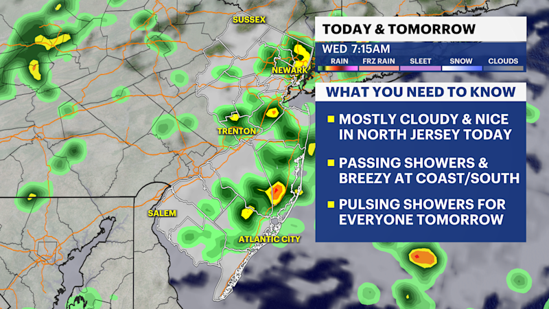 Story image: Gusty and rainy weather arrives today and lasts through tomorrow.