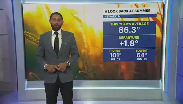 New Jersey saw a mostly dry summer with several memorable weather events