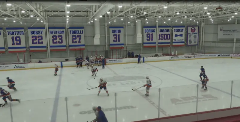 Story image: Grueling start to Islanders training camp