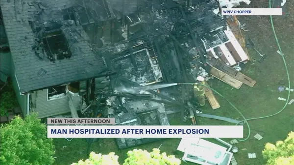 House explosion in Commercial Township leaves man hospitalized