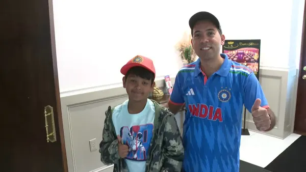 India vs. Pakistan: Fans attend T20 Cricket World Cup viewing party in White Plains 