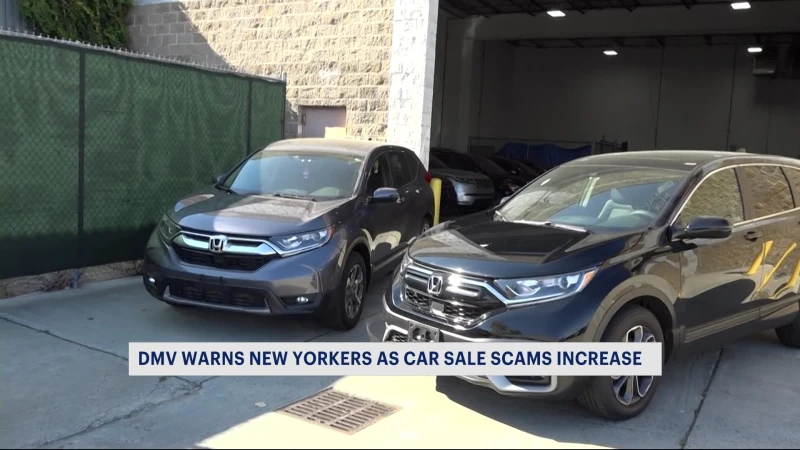 Story image: Buying a car online? DMV warns New Yorkers to beware of scam 