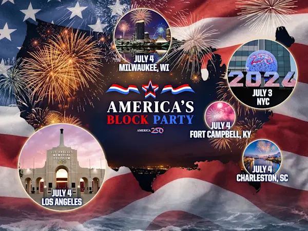 Story image: Newark's Queen Latifah to host historic July 4th ‘America’s Block Party’ concert at LA Coliseum
