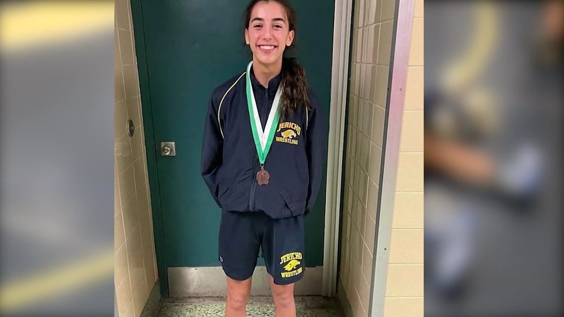 Female wrestler at Jericho High School makes county finals