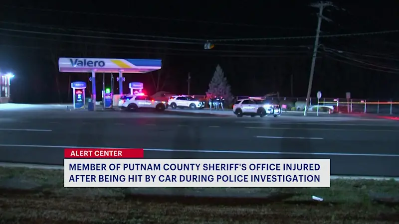 Story image: Putnam County sheriff: Deputy shot suspect after being struck by fleeing vehicle