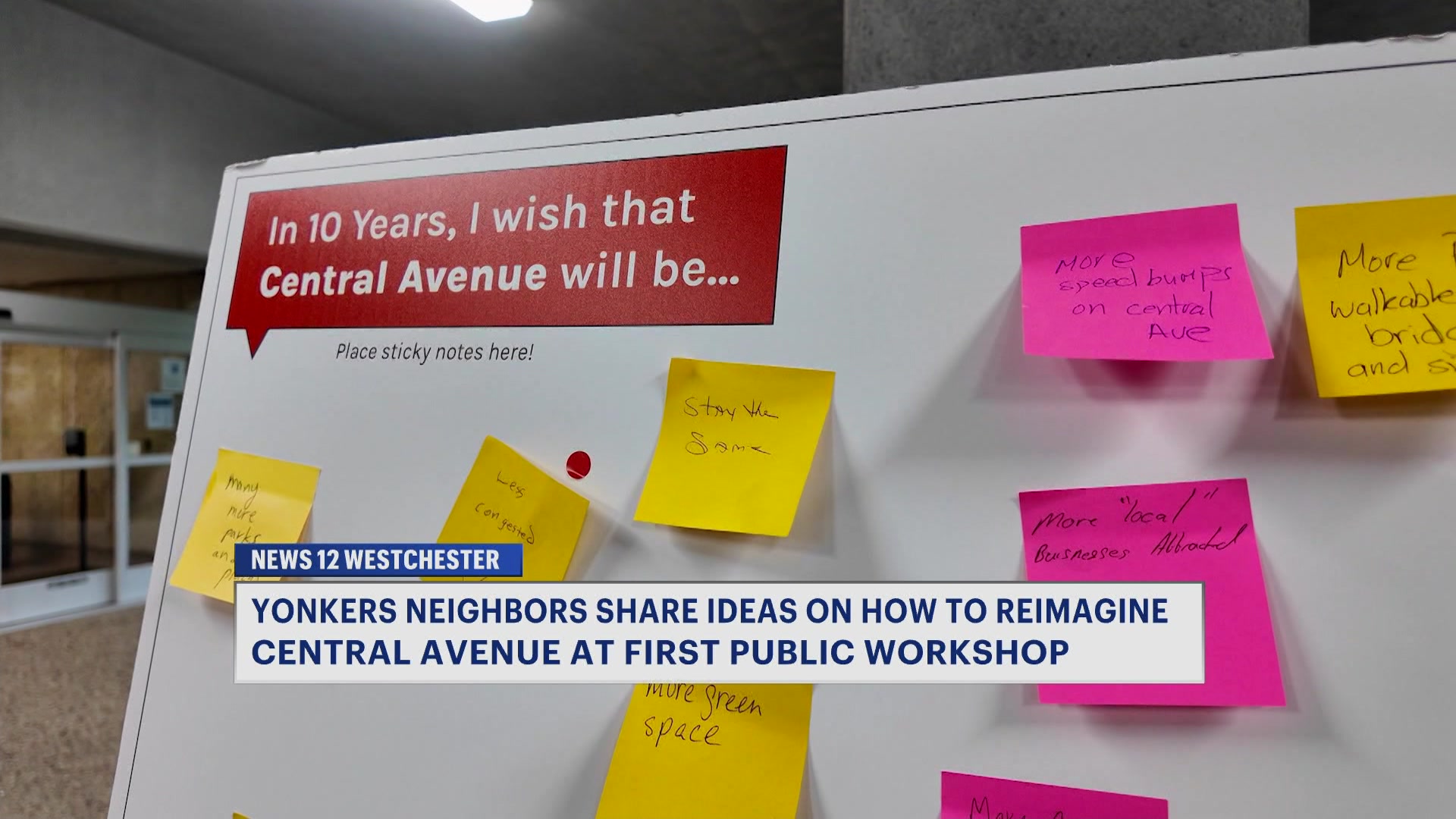 Yonkers residents help 'Reimagine Central Avenue' during first of 3 public workshops