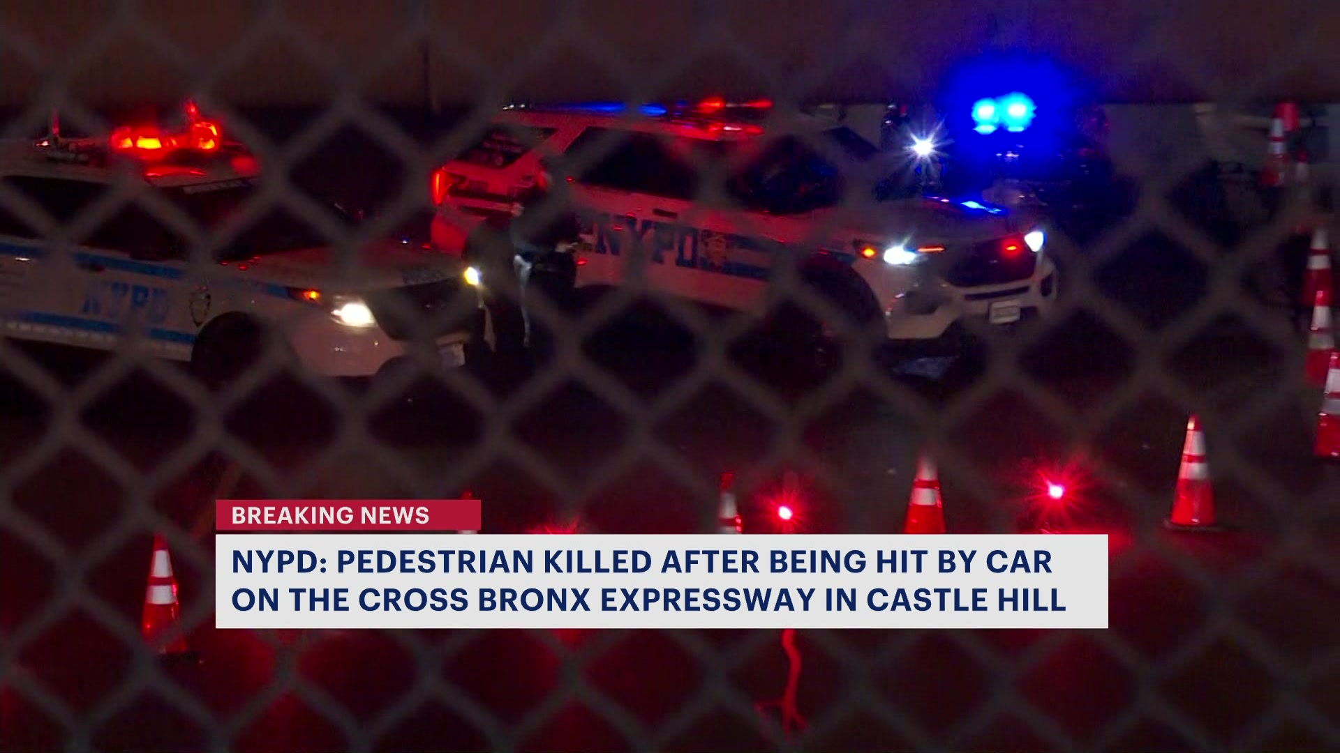 News 12 | Bronx | Nypd Male Pedestrian Fatally Struck On Cross Bronx ...