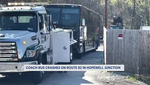 Sheriff: Windows shattered in Hopewell Junction bus crash, no major injuries