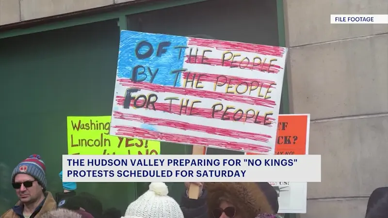 Story image: Hudson Valley preps for 'No Kings' protests
