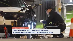 Police: 34-year-old motorcycle driver dies in crash with SUV, parked car