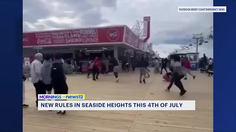 Story image: New boardwalk ordinances in effect for Seaside Heights this July 4 weekend