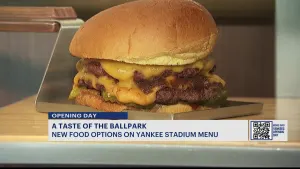 New food options on Yankee Stadium menu give a taste of the ballpark