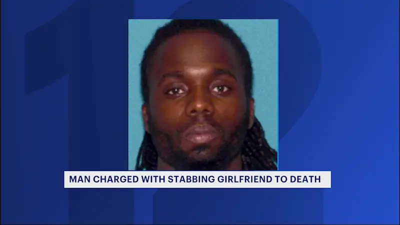 Story image: Police: 33-year-old man accused of fatally stabbing girlfriend in Irvington