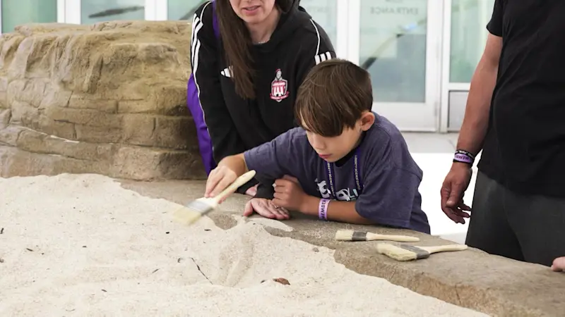 Story image: Jersey Proud: Meet Liberty Science Center’s 7-year-old dino expert