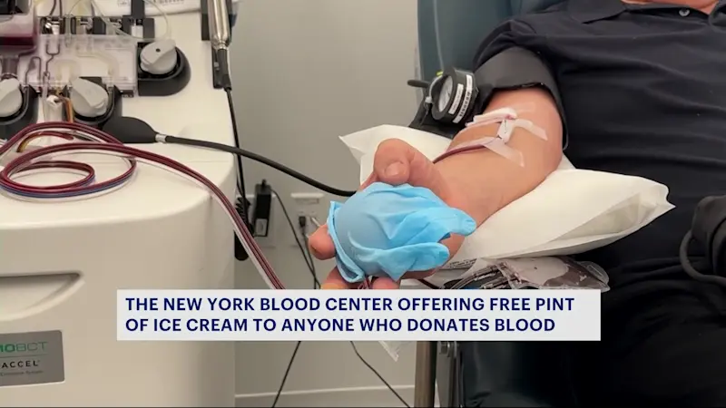 Story image: New York Blood Center declares blood emergency following 30% drop in donations