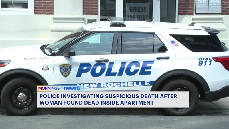 Story image: Police probe suspicious death of woman discovered in New Rochelle apartment