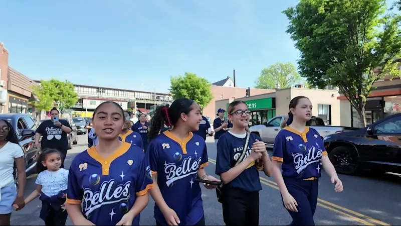 Story image: Parade kicks off Pelham Bay Little League season amid financial struggles