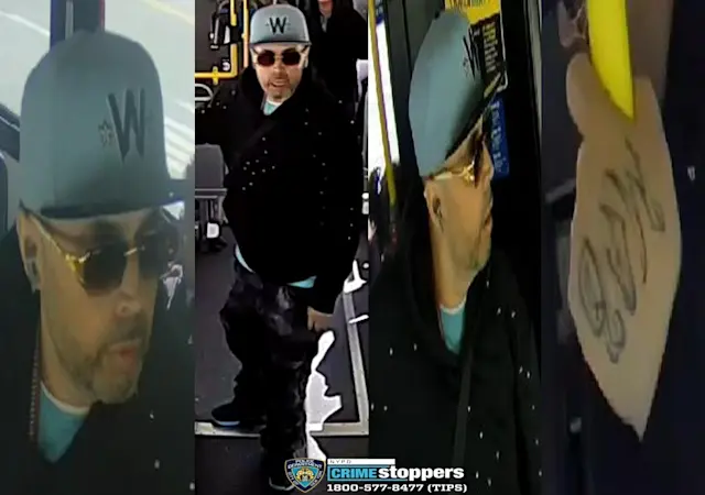 Story image: Man displays knife to MTA bus driver in Norwood 