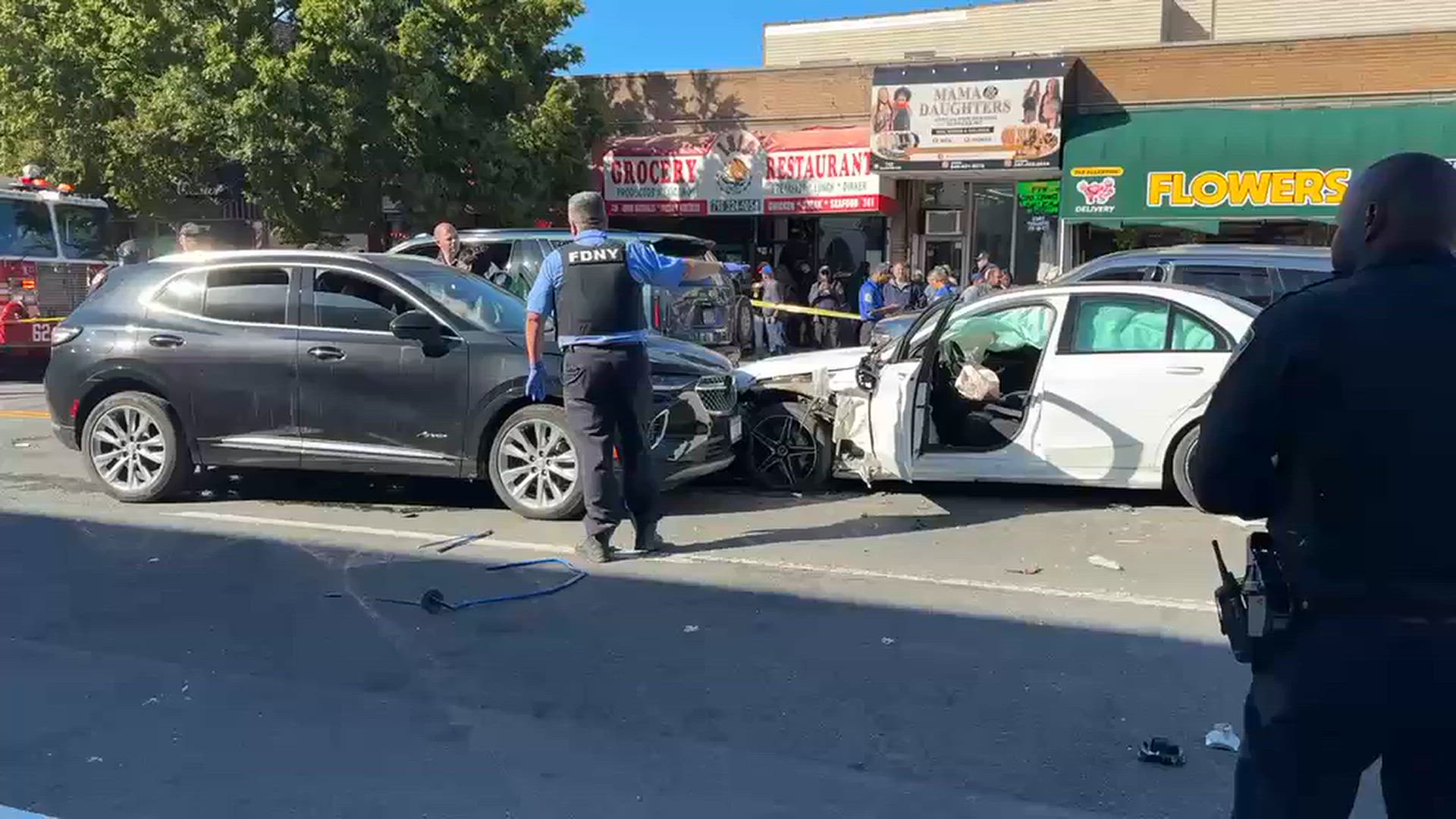 Multiple hurt during apparent crash in Allerton; emergency response shuts down surrounding area