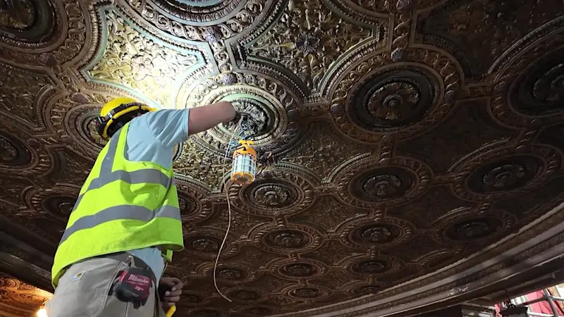Story image: Inside look at Loew's Jersey Theatre renovations