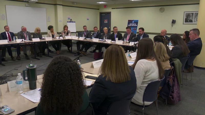 Story image: Local leaders, stakeholders gather for human trafficking task force discussion in Rockland