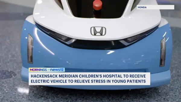 Hackensack Meridian hospital to receive electric vehicle to relieve stress in young patients