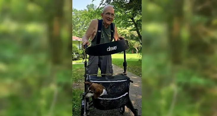 Story image: Harwinton Animal Control rescues senior dog from swamp, reunites her with 90-year-old owner
