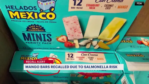 Tropicale Foods recalls Helados Mexico Mini Cream Variety Packs due to salmonella risk
