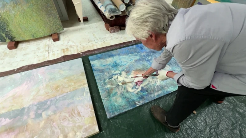 Story image: Made in Connecticut: Greenwich artist Ernest Garthwaite finds inspiration in nature