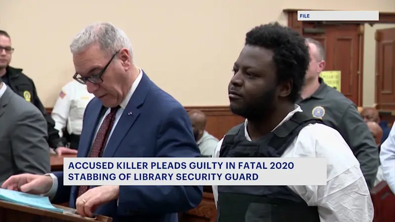 Story image: Man pleads guilty to second-degree murder for 2020 stabbing death of security guard in Spring Valley 