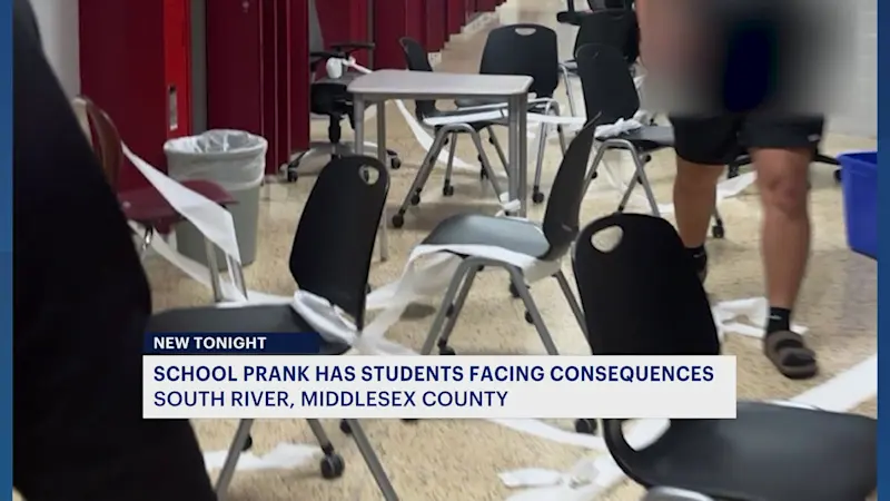 Story image: Parents say school prank has South River students facing harsh consequences
