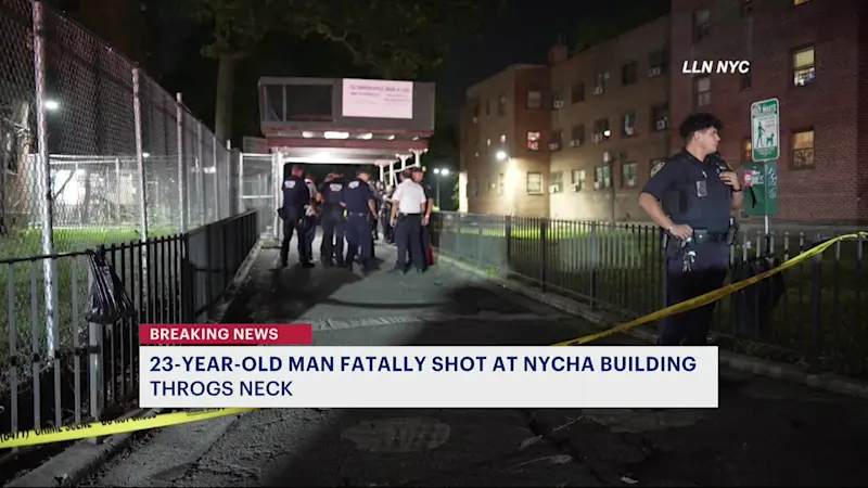 Story image: NYPD: 23-year-old man fatally shot in Throgs Neck