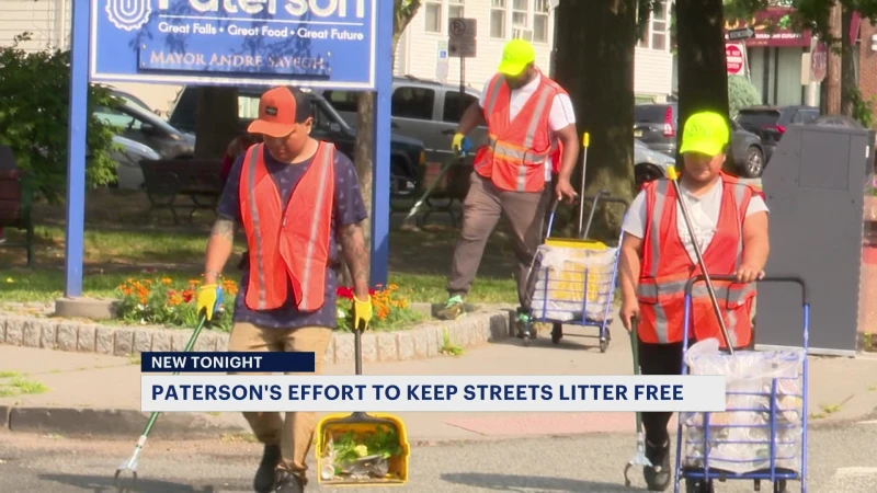 Story image: ‘Paterson is Picking Up’ initiative aims to keep streets litter free