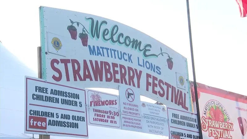 Story image: 70th annual Mattituck Strawberry Festival kicks off on the North Fork