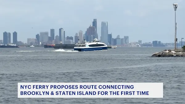 NYC Ferry: Proposed plan would connect Brooklyn to Staten Island by ferry as soon as next winter