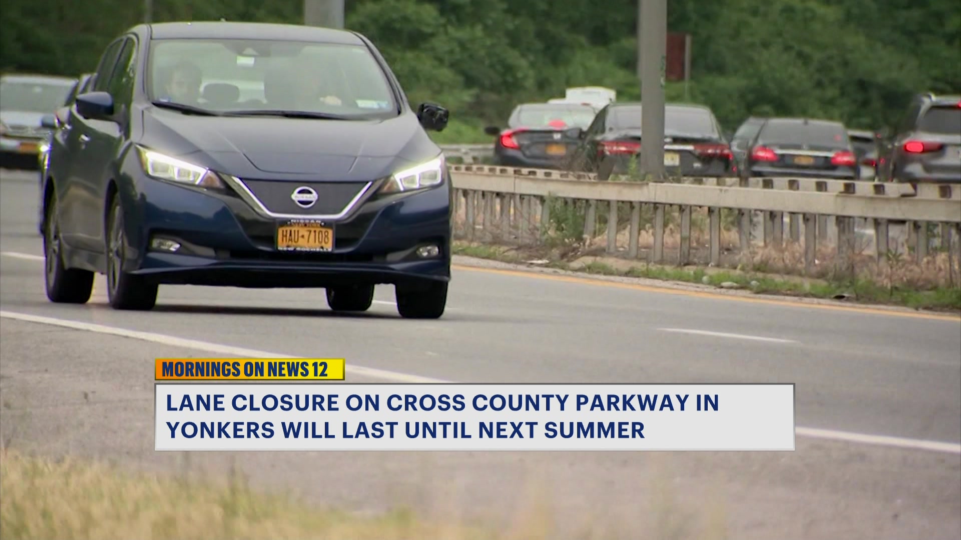 Part of Cross County Parkway in Yonkers to close for paving until next summer