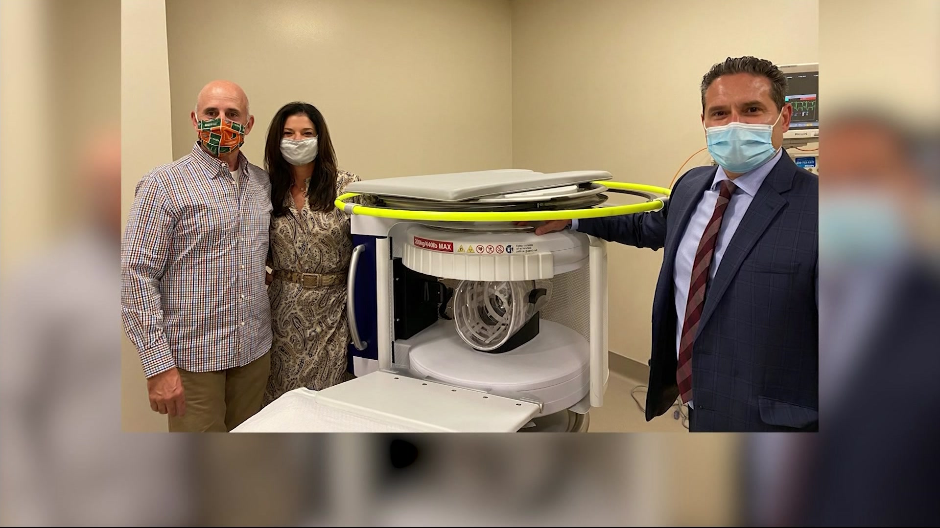 Saratoga man donates portable MRI to Poughkeepsie hospital following