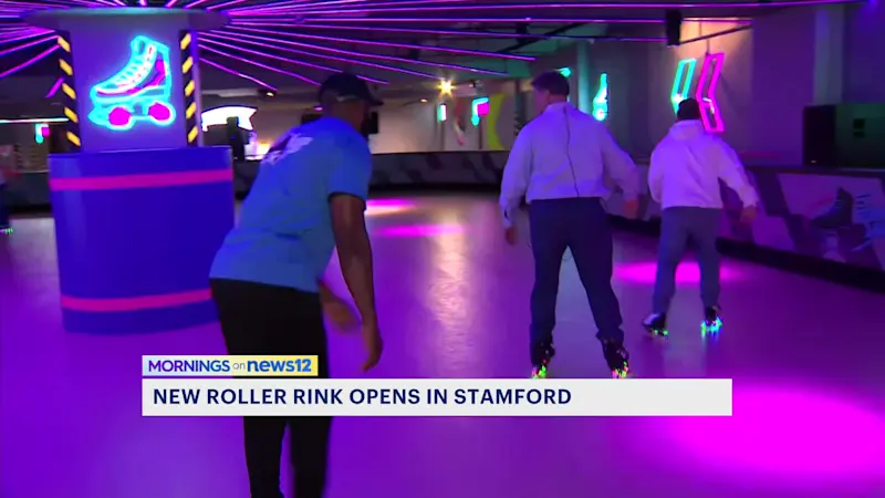 Story image: New roller rink is open in Stamford