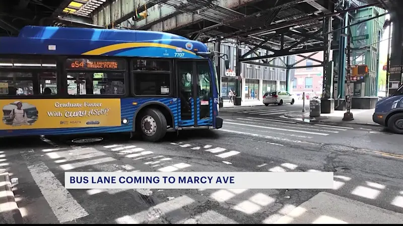 Story image: Proposed priority bus lane on Marcy Avenue promises to ease congestion