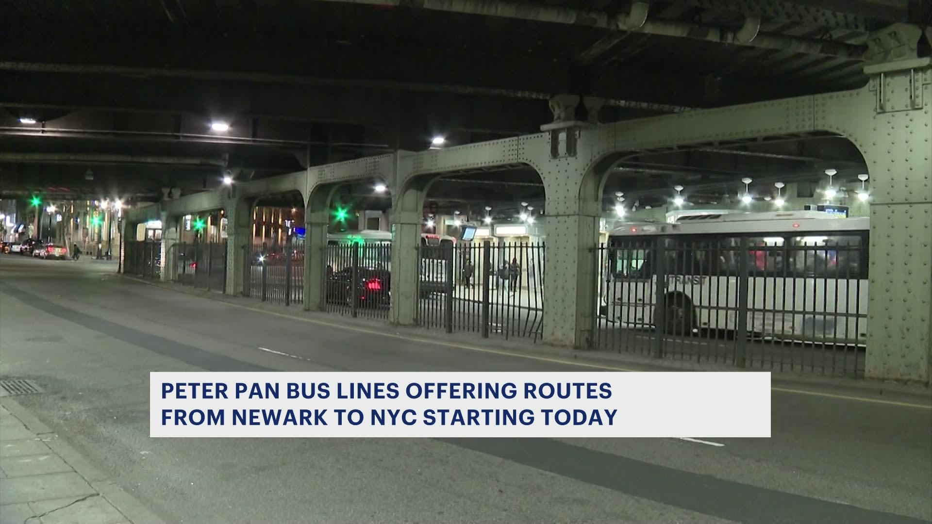 Peter Pan Bus Lines offering routes from Newark to NYC starting Monday