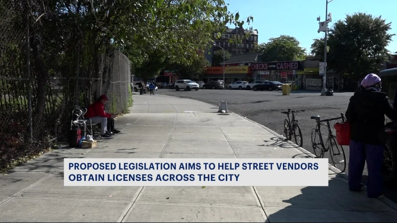 Story image: Proposed legislation aims to help street vendors obtain licenses across NYC