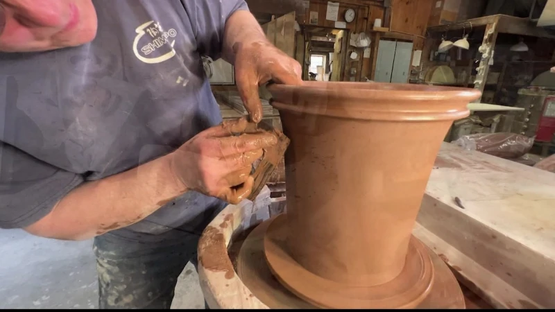 Story image: Made in Connecticut: Guy and Ben Wolff Pottery in Bantam
