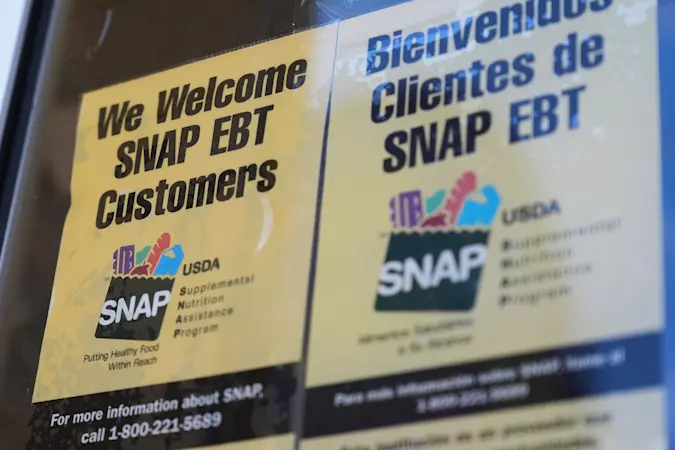 Story image: Supreme Court extends its order blocking full SNAP payments, with shutdown potentially nearing an end