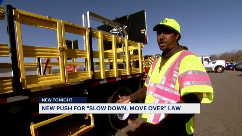 Story image: ‘Slow down, move over.’ Connecticut launches new safety push for highway workers